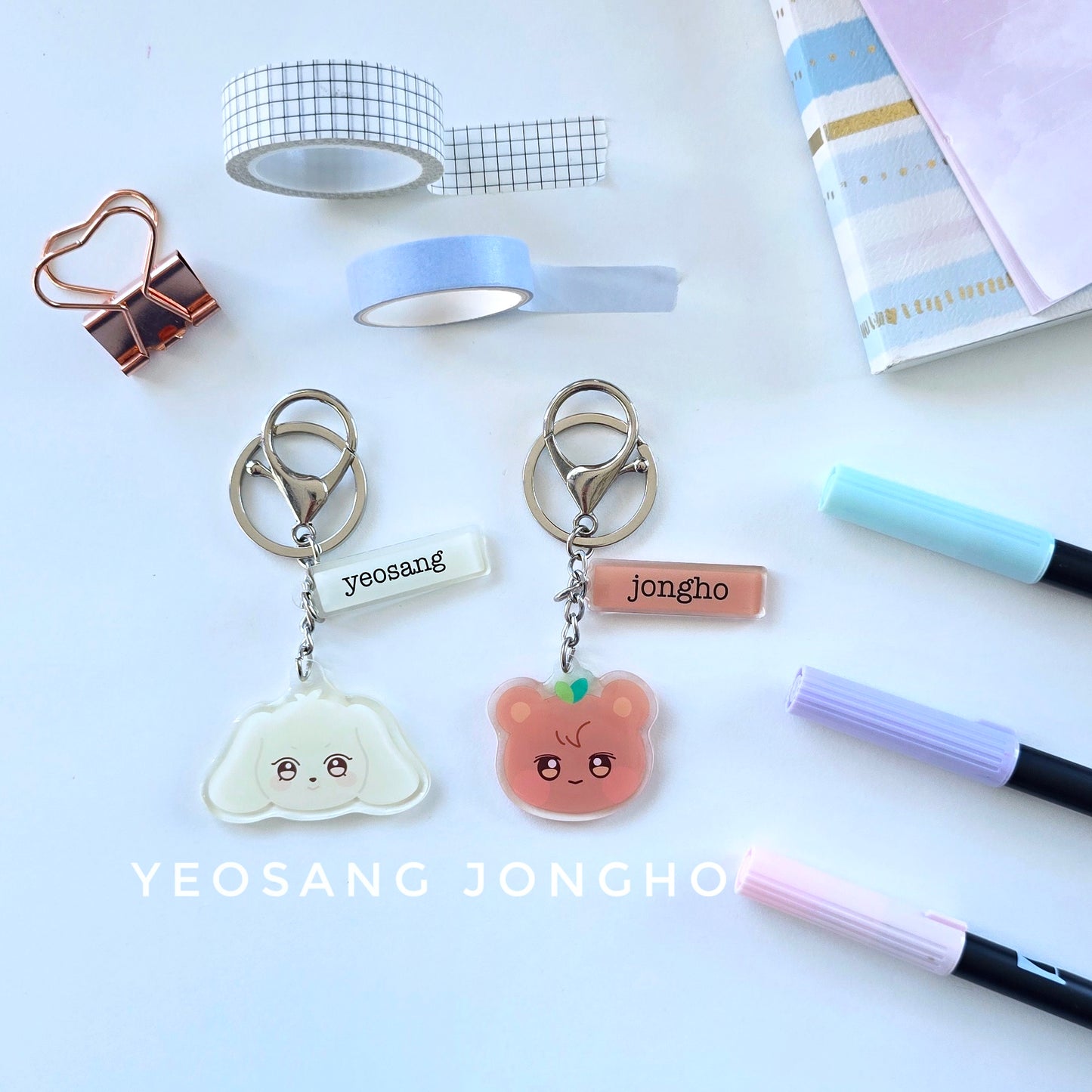 ATEEZ Keychains