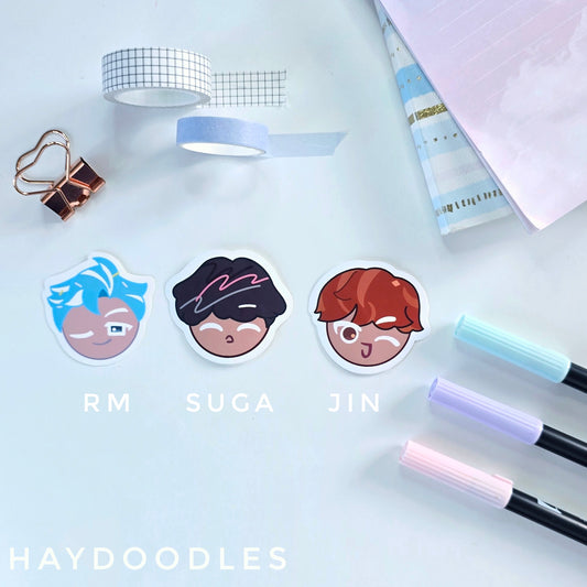 BTS Cookie Run Stickers