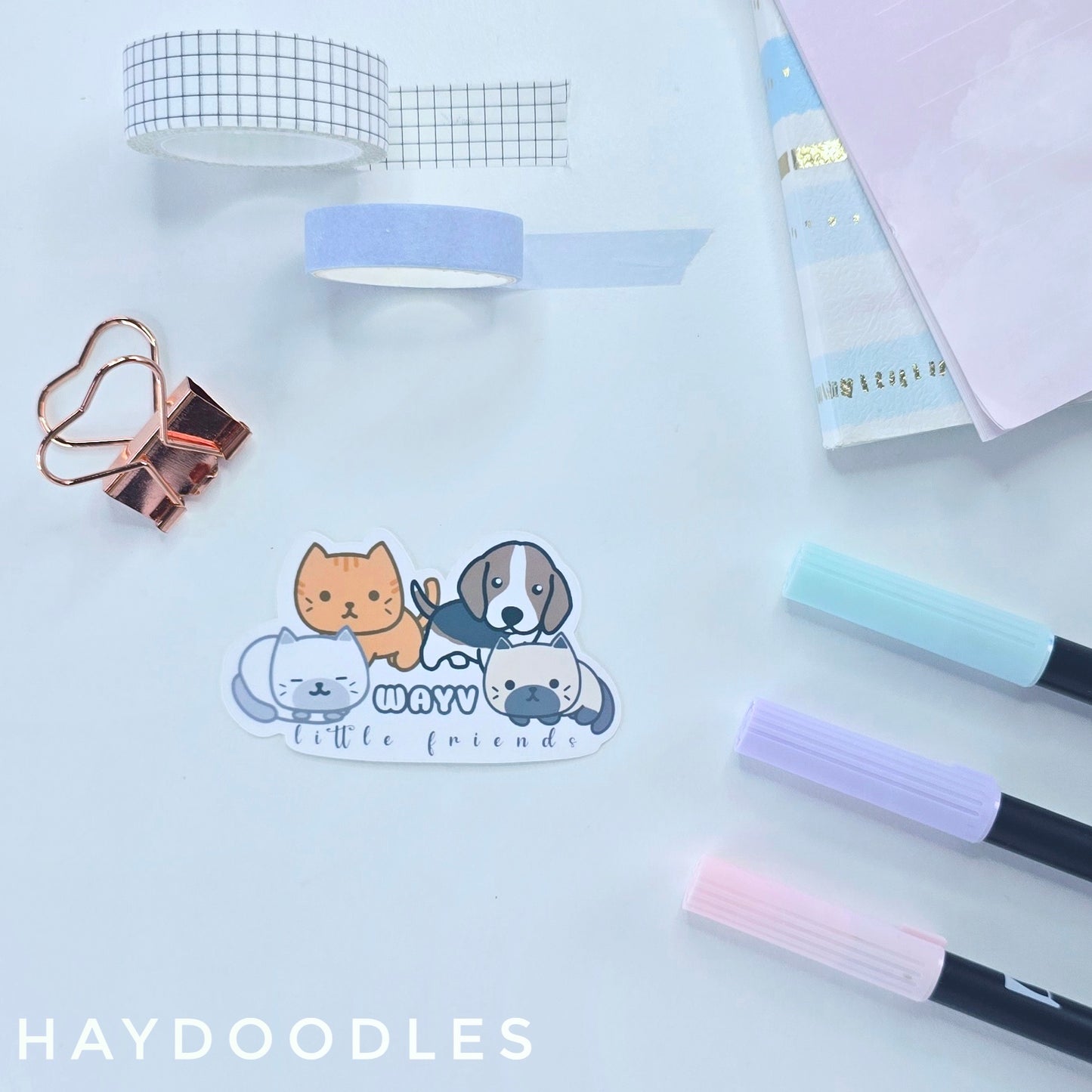 WayV Little Friends Sticker