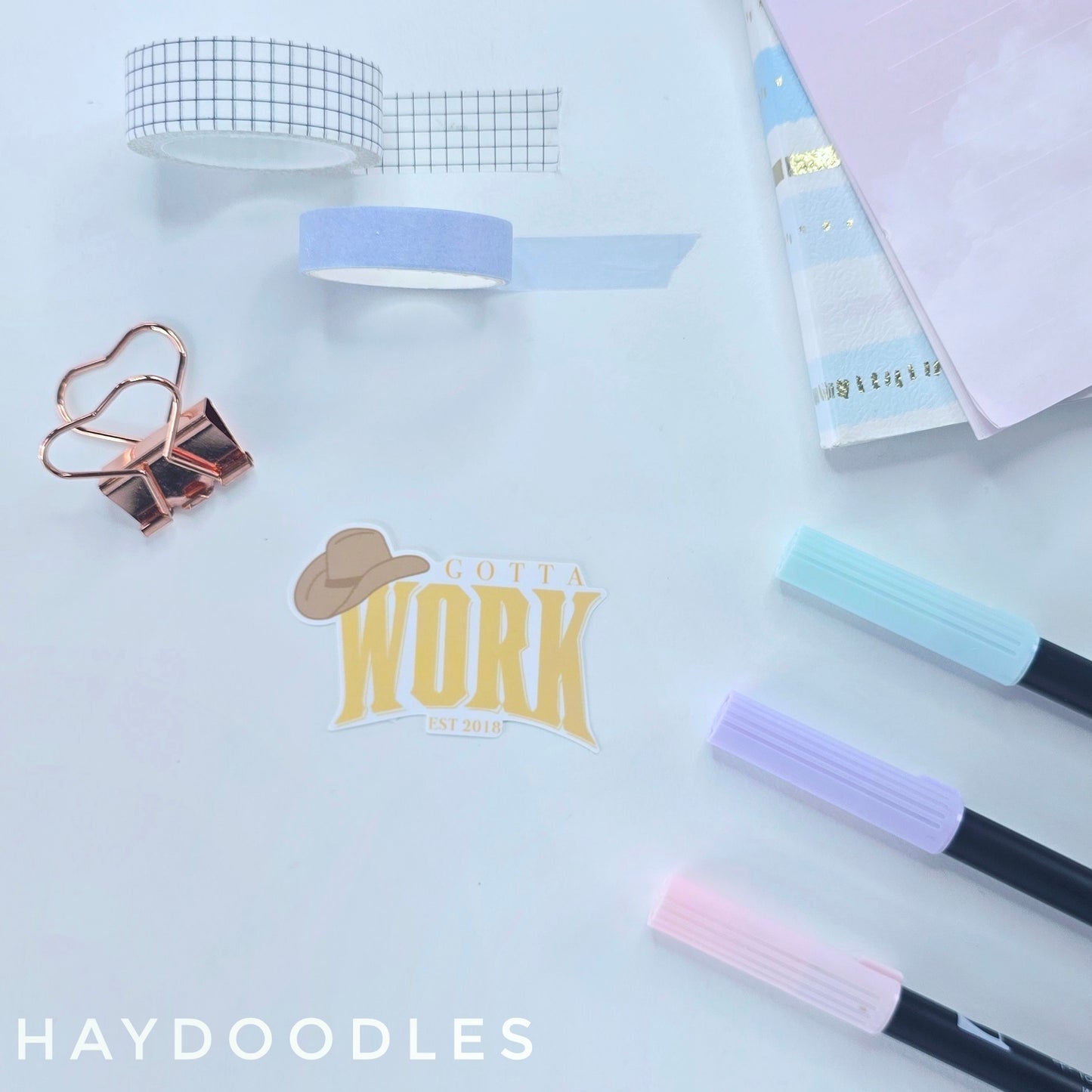 ATEEZ Gotta Work Sticker