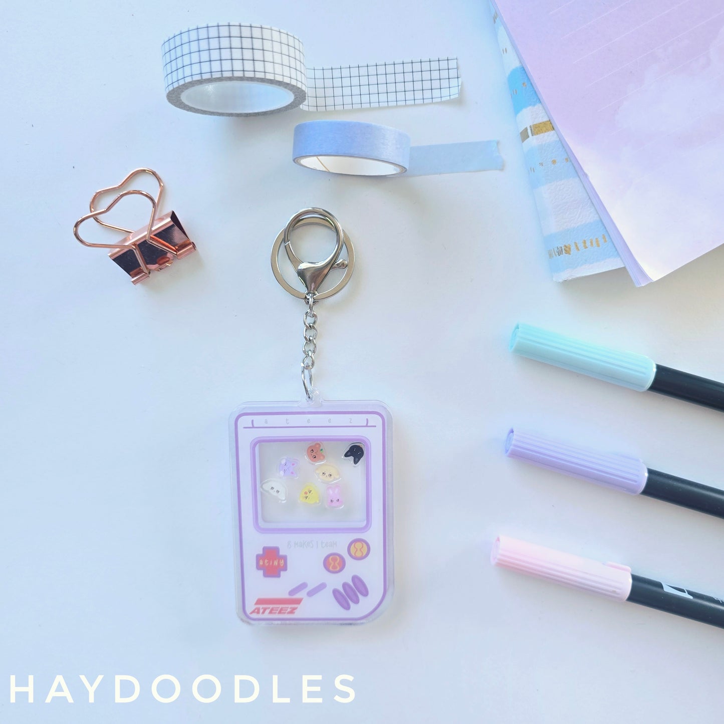 ATEEZ Shaker Keychain