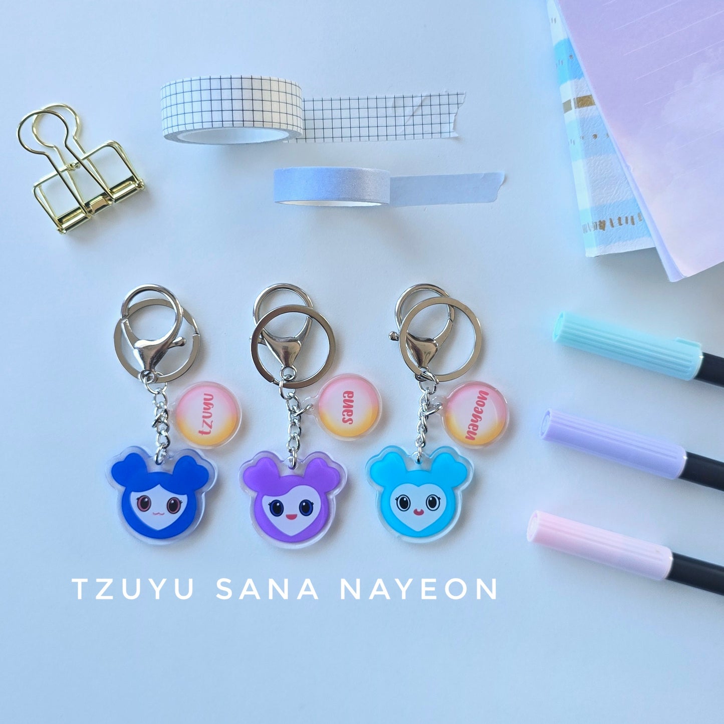 TWICE Lovelys Keychains