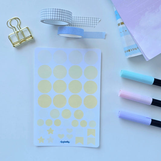 Dotted Sticker Sheets