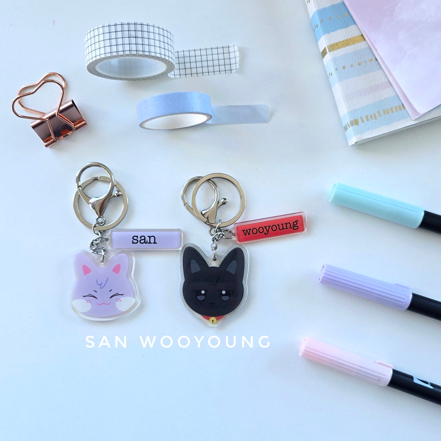 ATEEZ Keychains