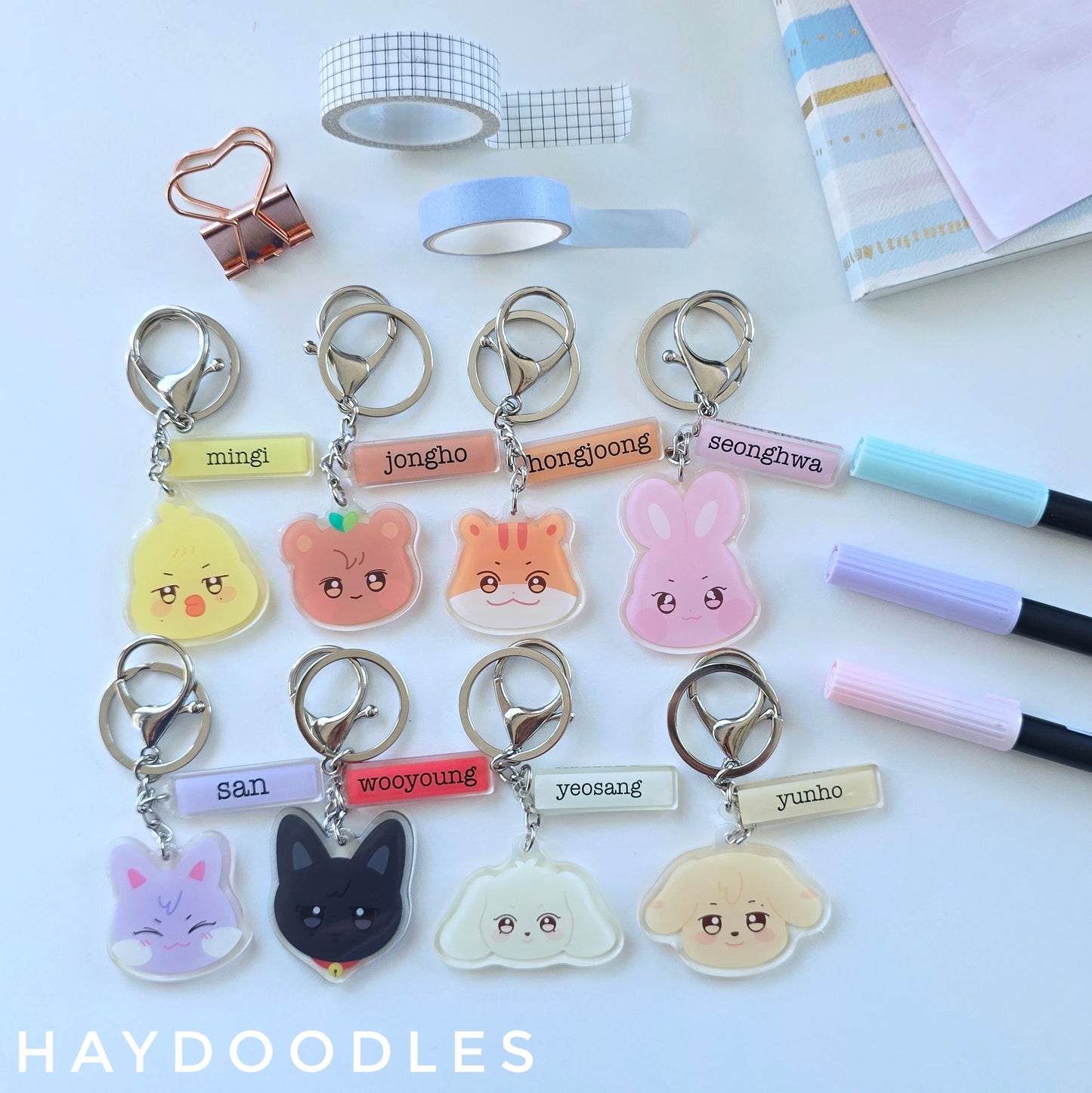 ATEEZ Keychains