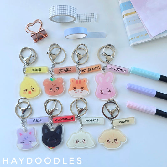 ATEEZ Keychains