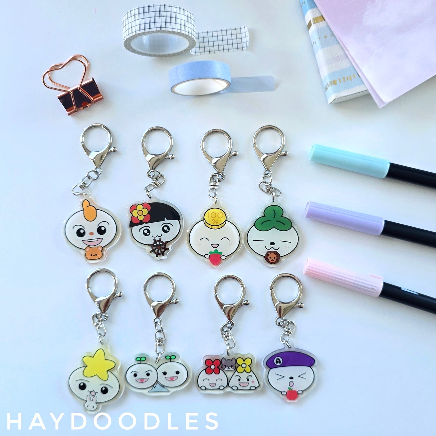 ATEEZ Teezmon Keychains