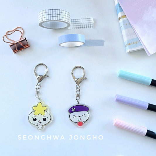 ATEEZ Teezmon Keychains