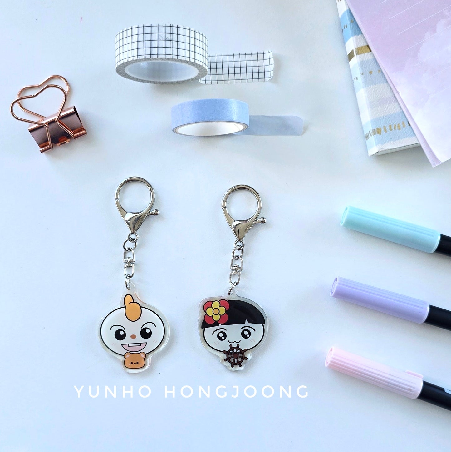ATEEZ Teezmon Keychains