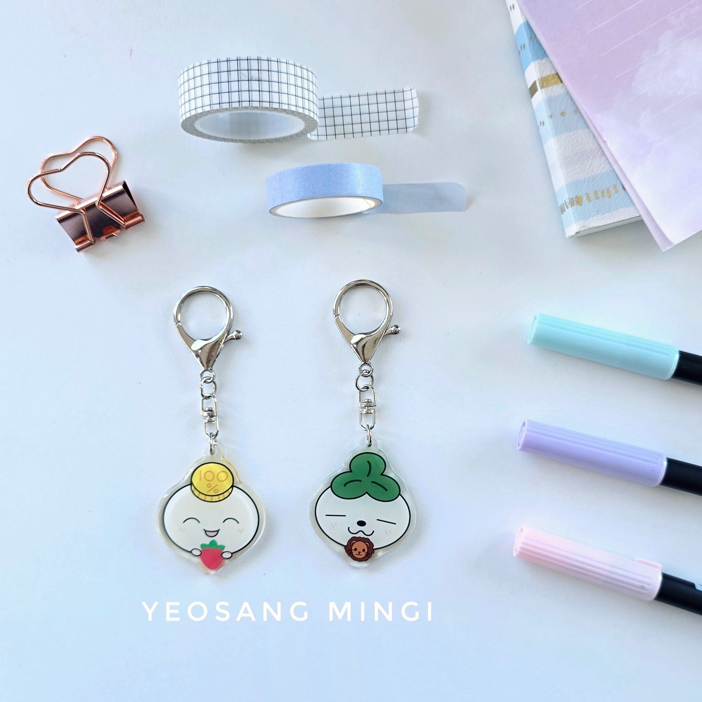 ATEEZ Teezmon Keychains