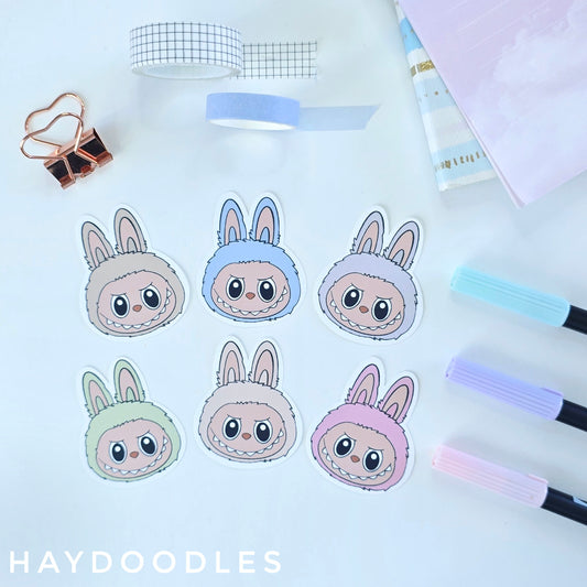 Labubu Doodle Sticker