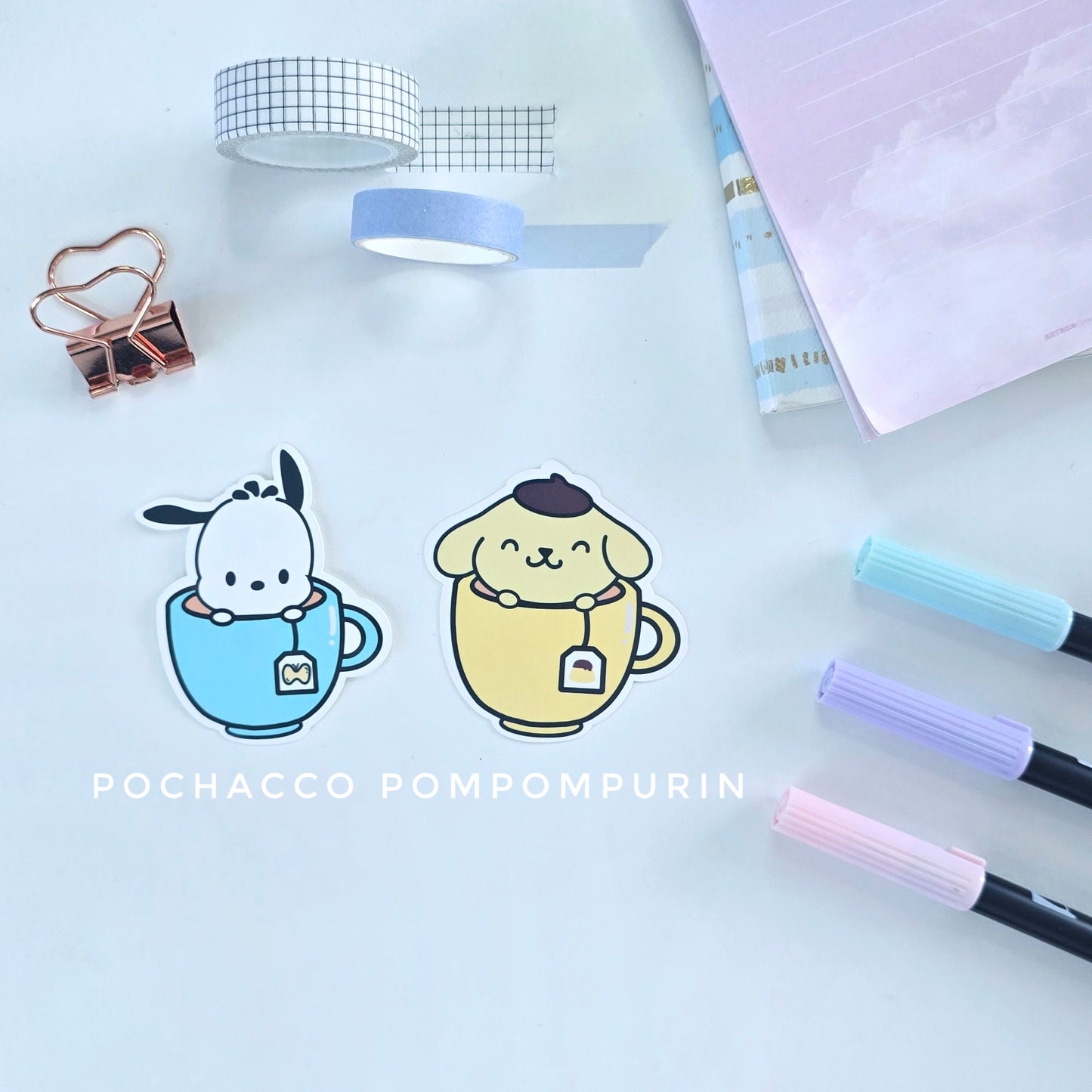 Sanrio Teacup Stickers
