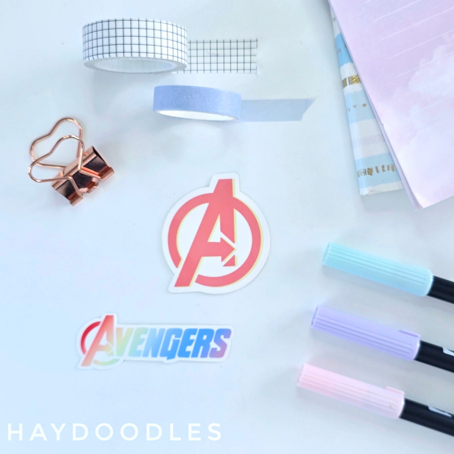 Avengers Sticker Duo