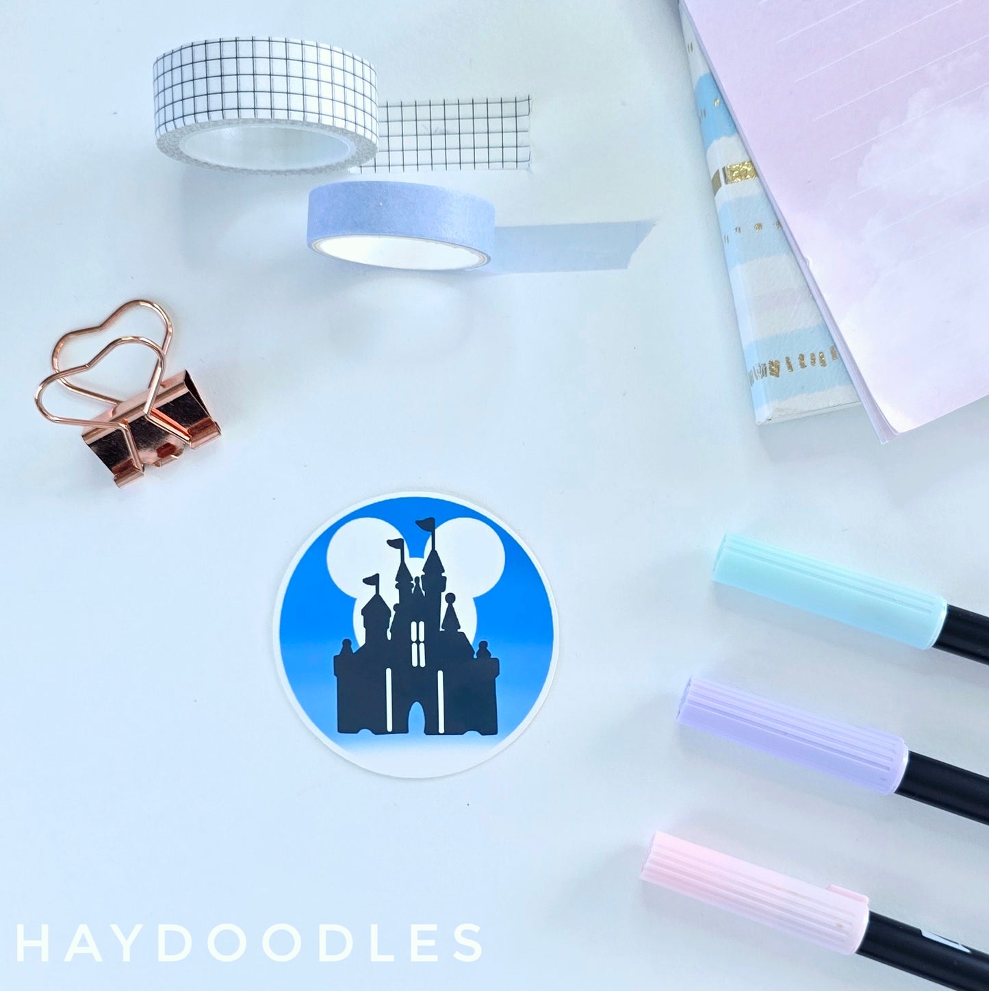 Disney Round Sticker