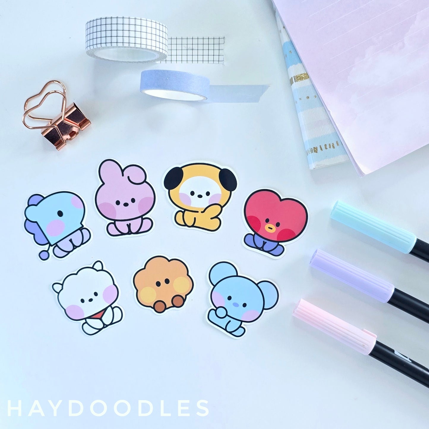 BT21 Mini's Stickers
