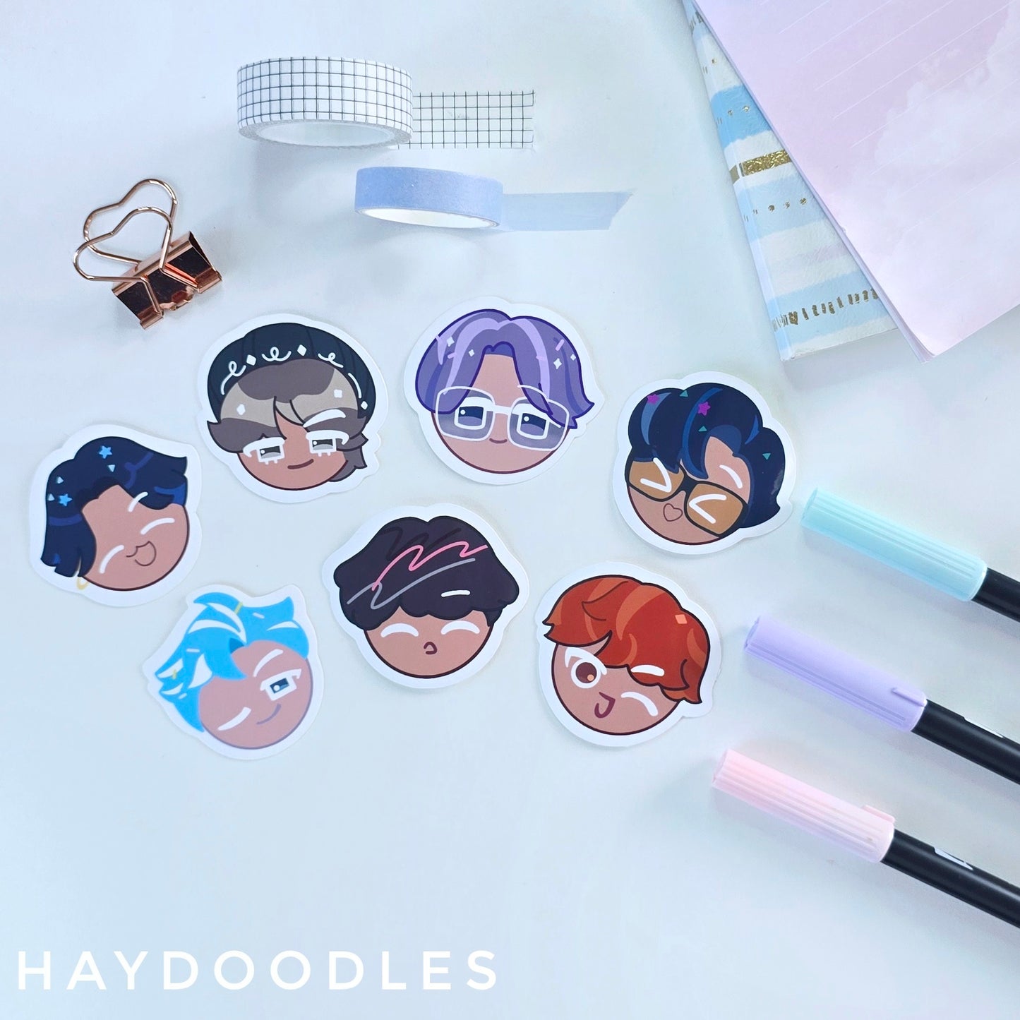 BTS Cookie Run Stickers