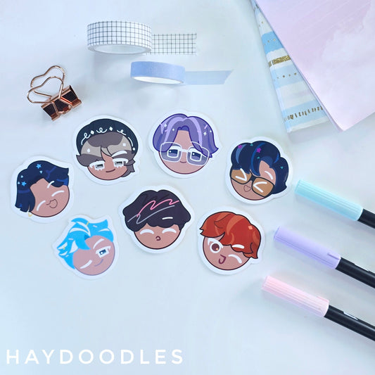 BTS Cookie Run Stickers