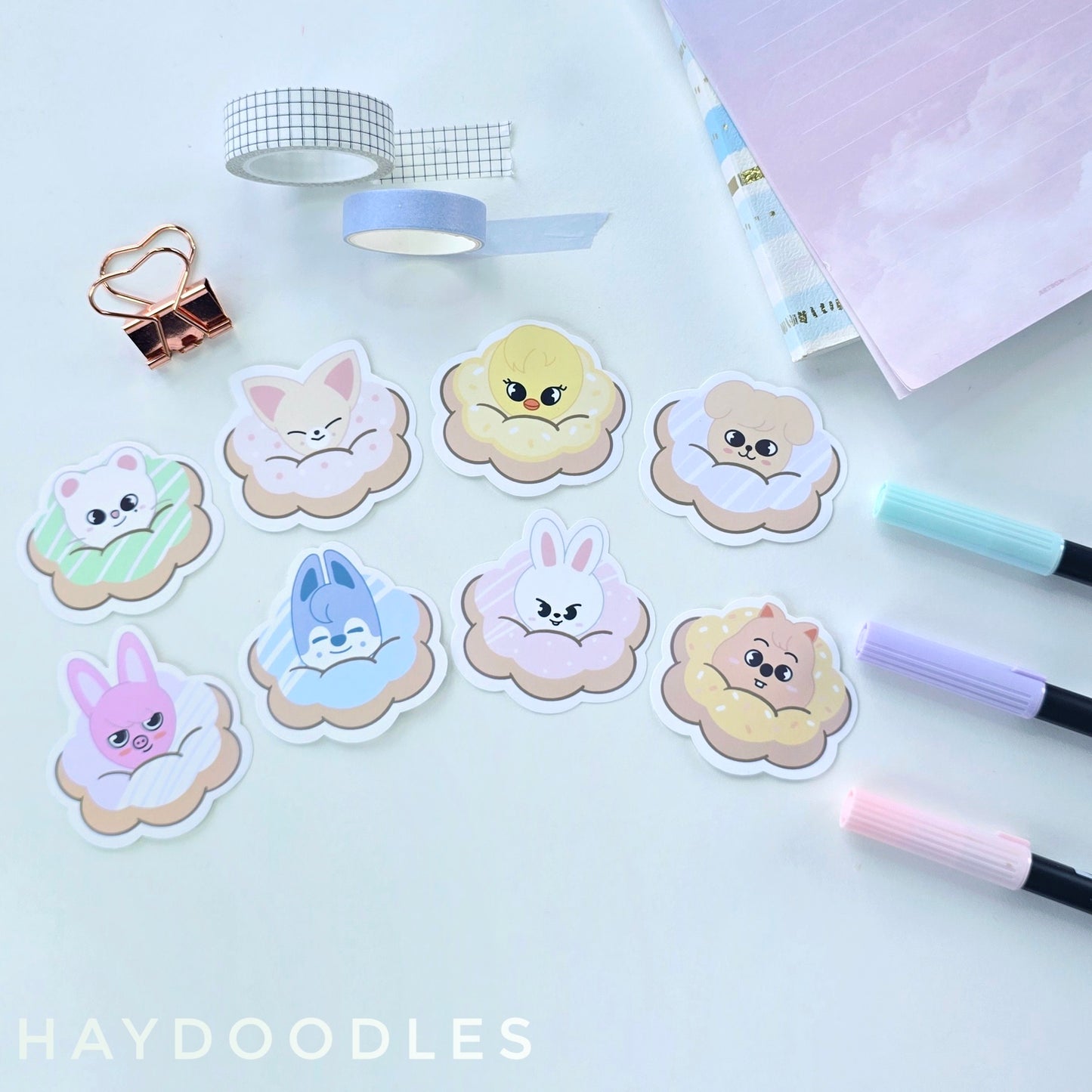 SKZOO Dount Stickers