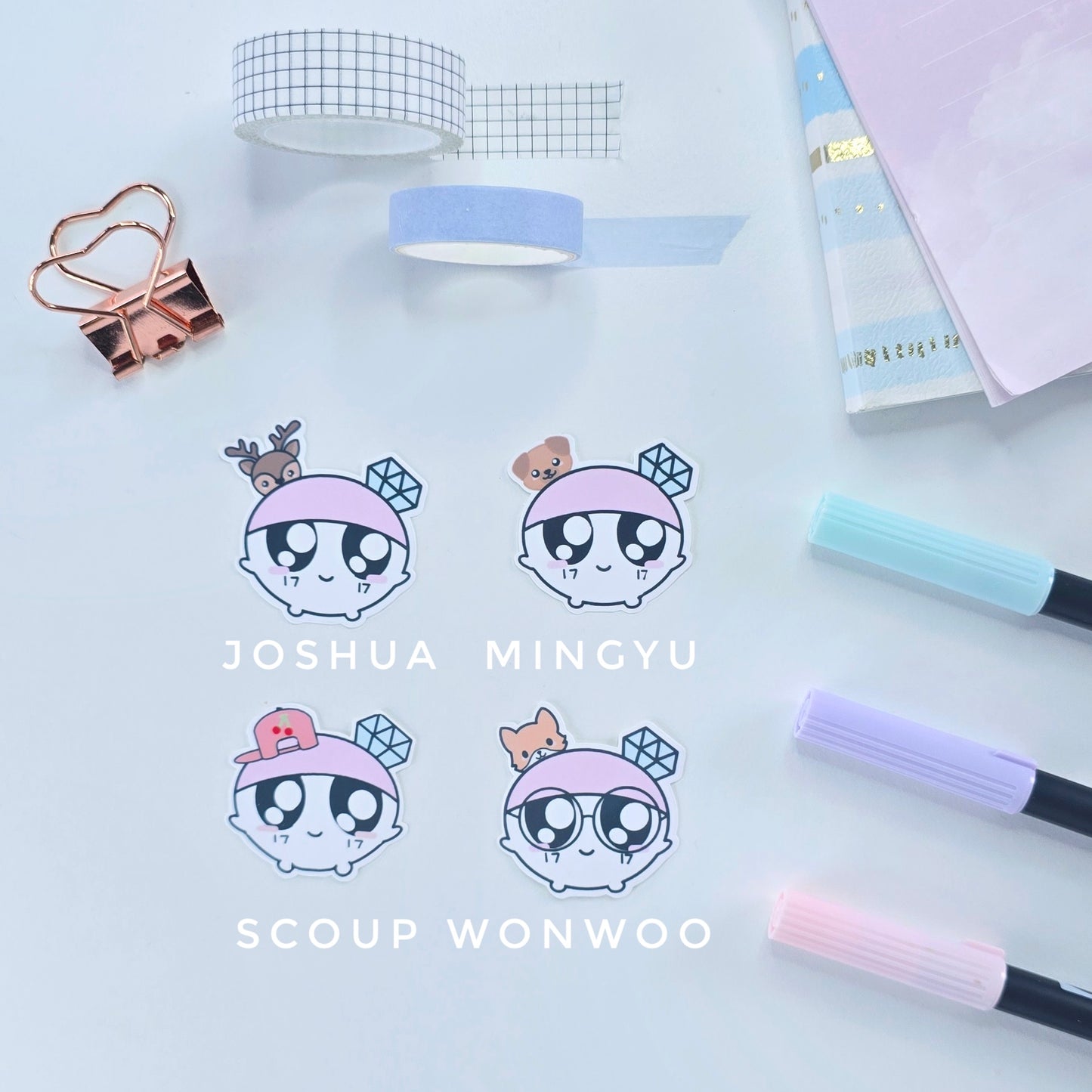 SVT Bong Bong Stickers