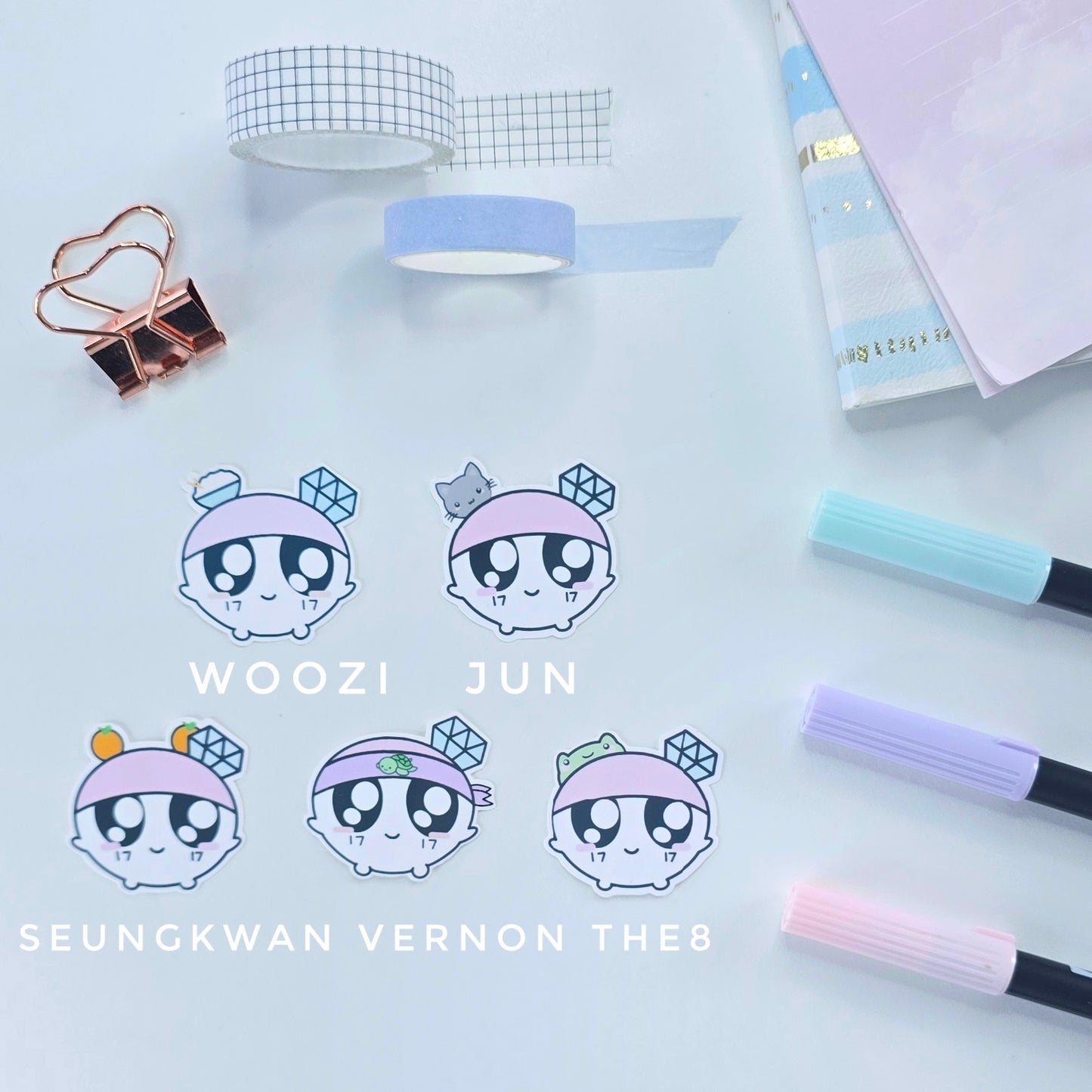 SVT Bong Bong Stickers