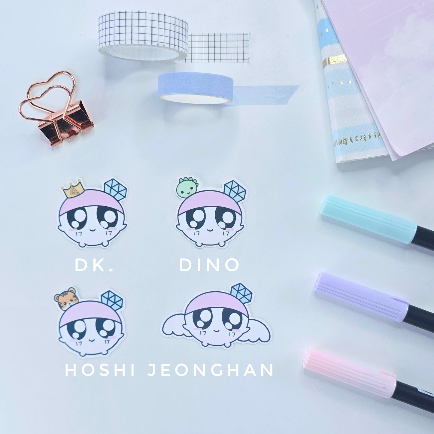 SVT Bong Bong Stickers