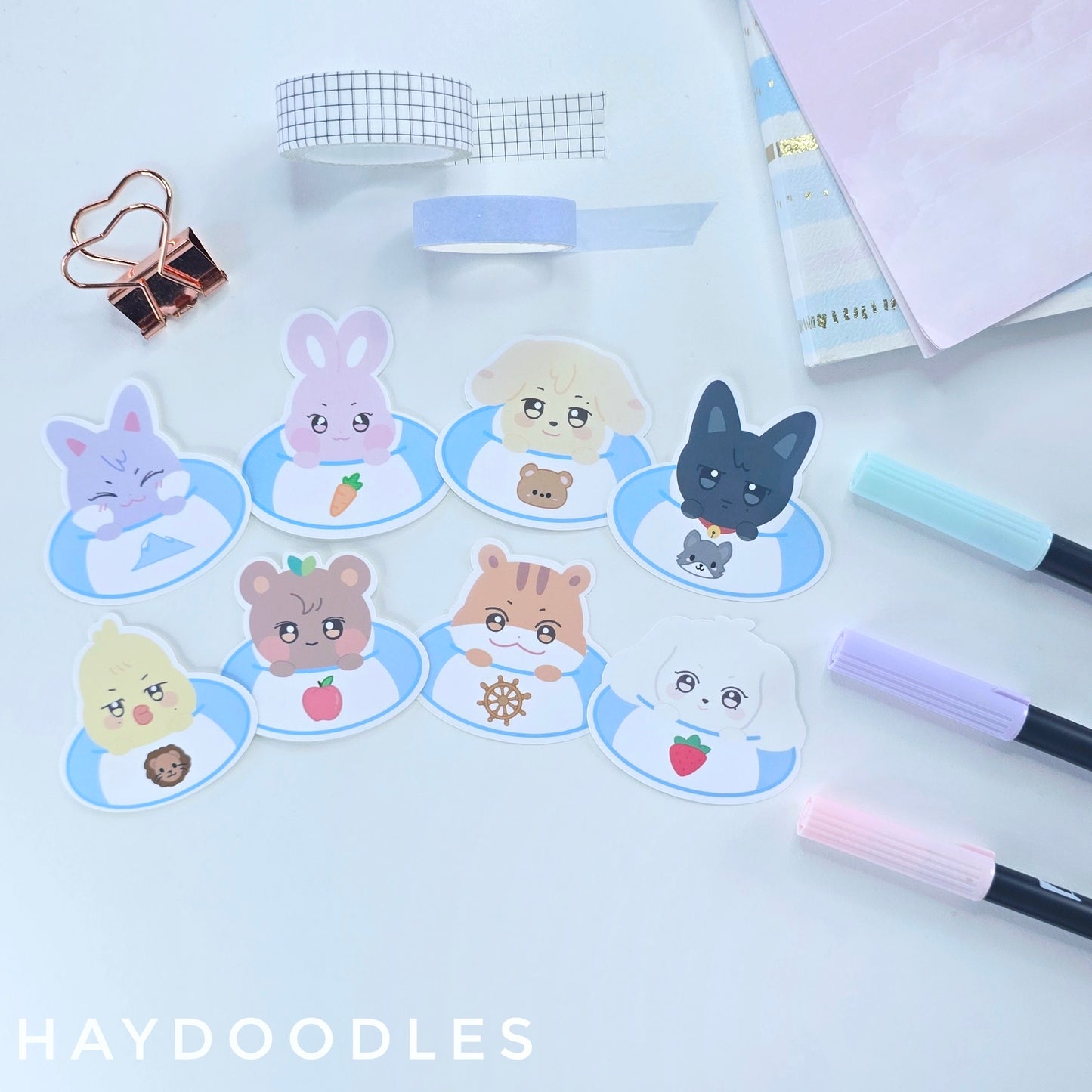 ANITEEZ Floaty Stickers