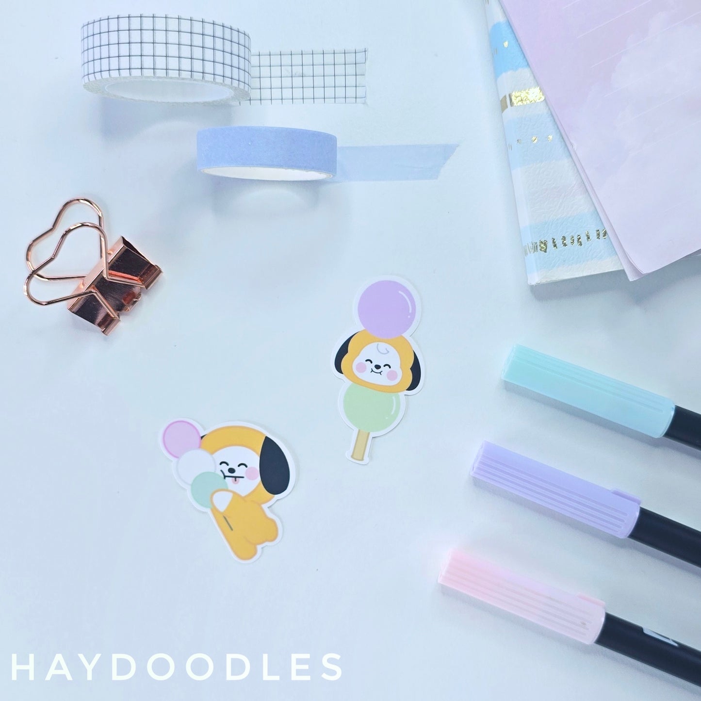 Baby Mochi Sticker Set