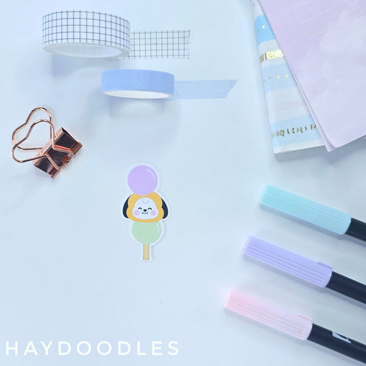Baby Mochi Sticker Set