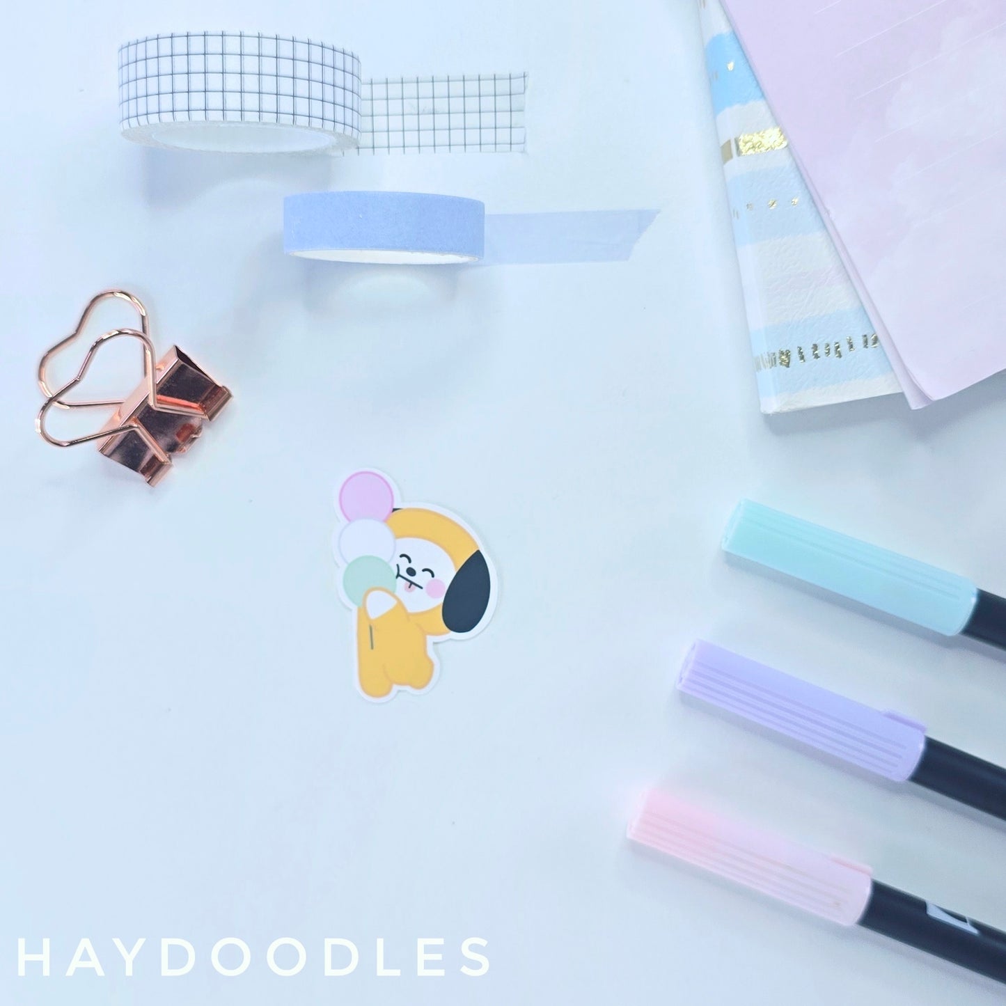 Baby Mochi Sticker Set