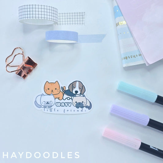 WayV Little Friends Sticker
