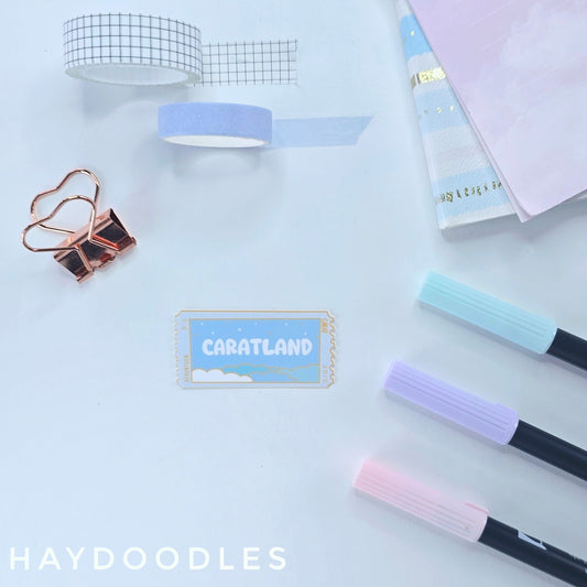 Caratland Sticker