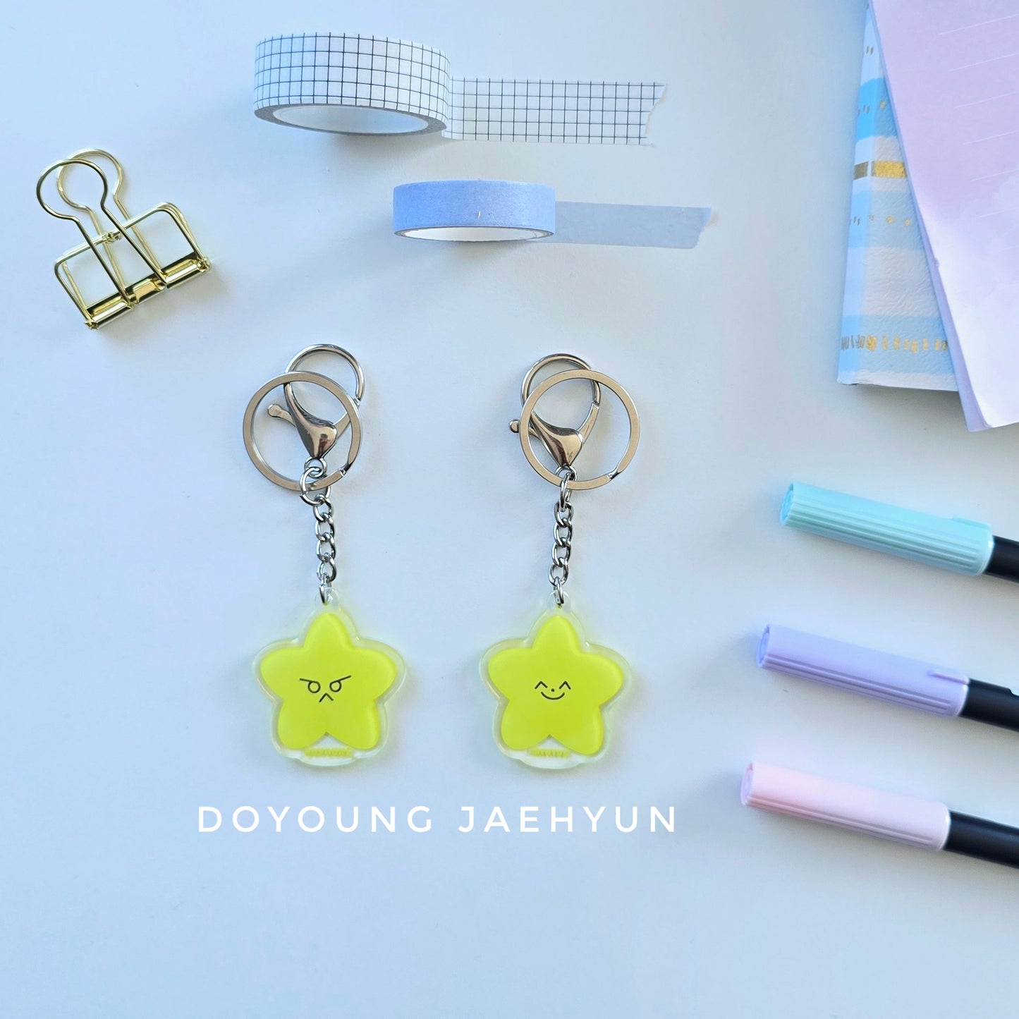 NCT 127 Star Keychains
