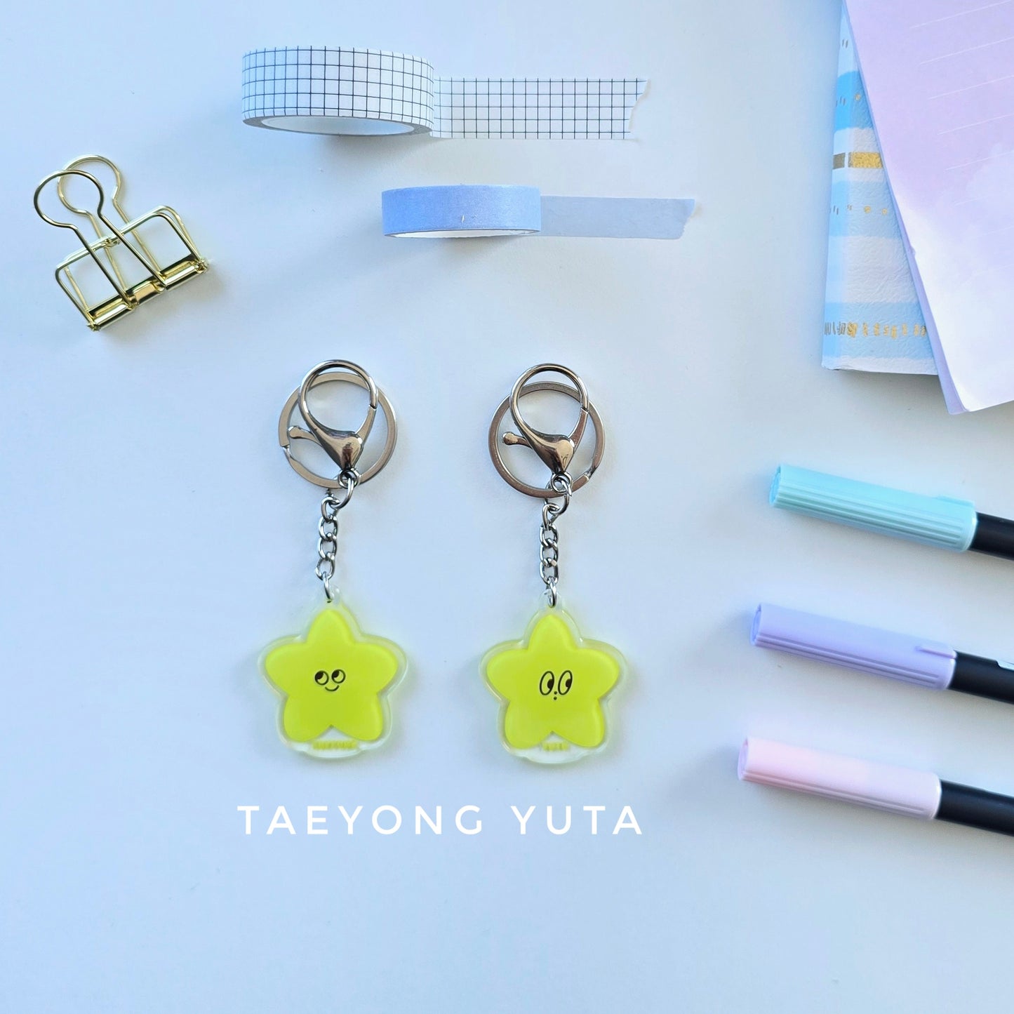 NCT 127 Star Keychains