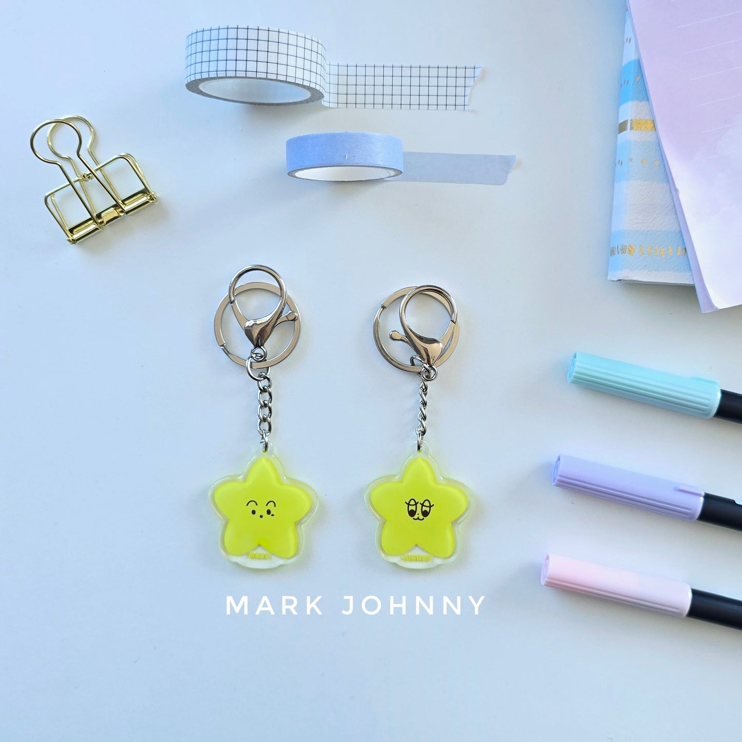 NCT 127 Star Keychains