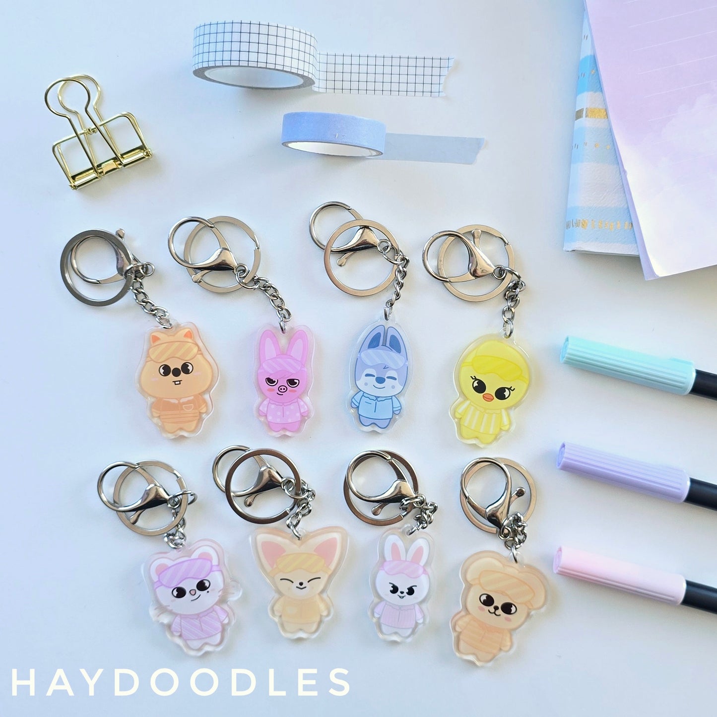 SKZ Bedtime Keychains