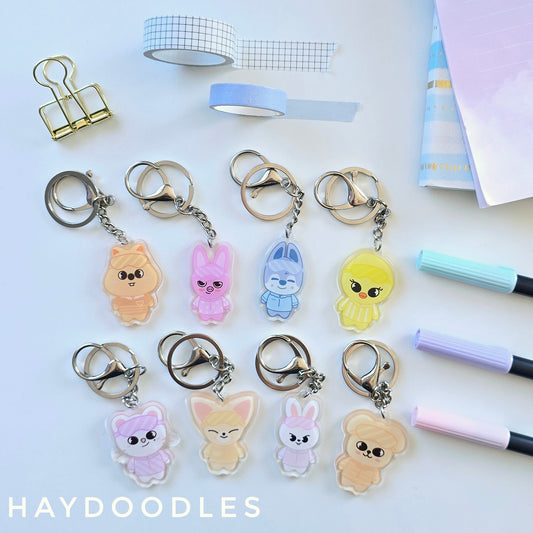 SKZ Bedtime Keychains