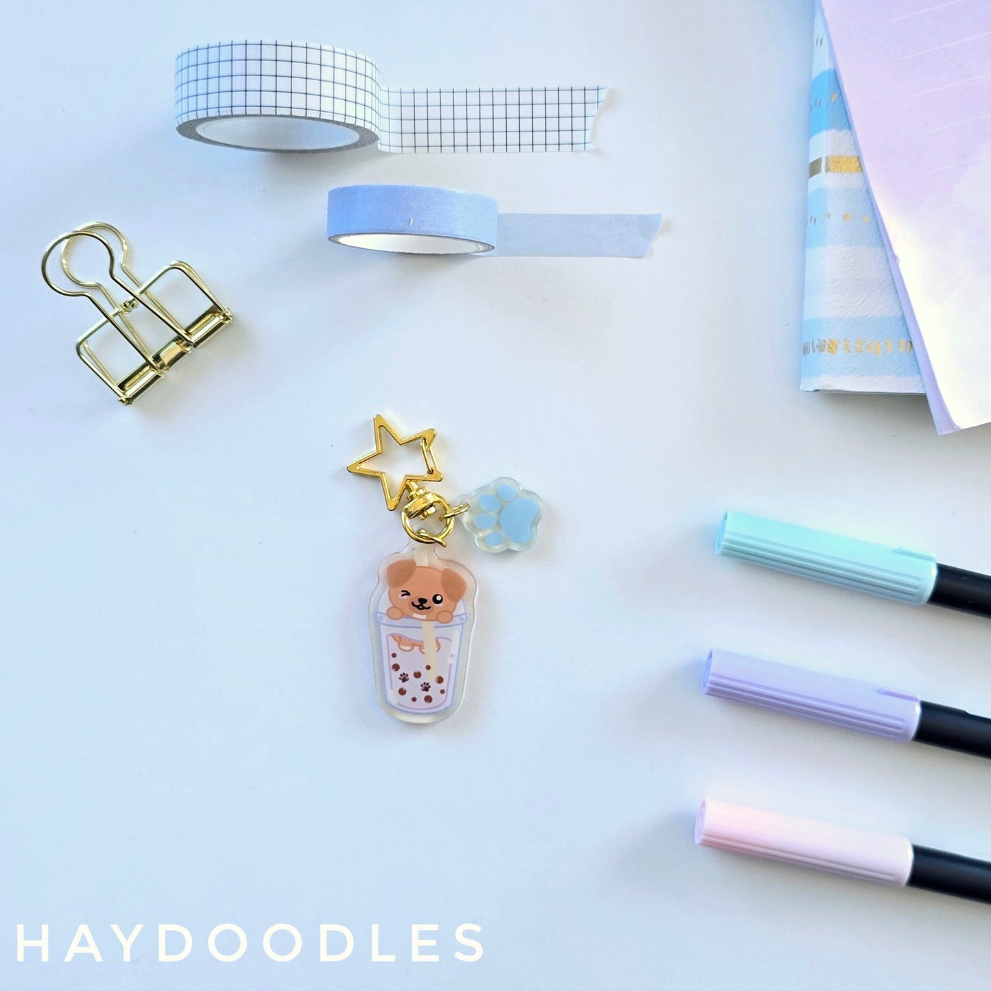Boba Keychain
