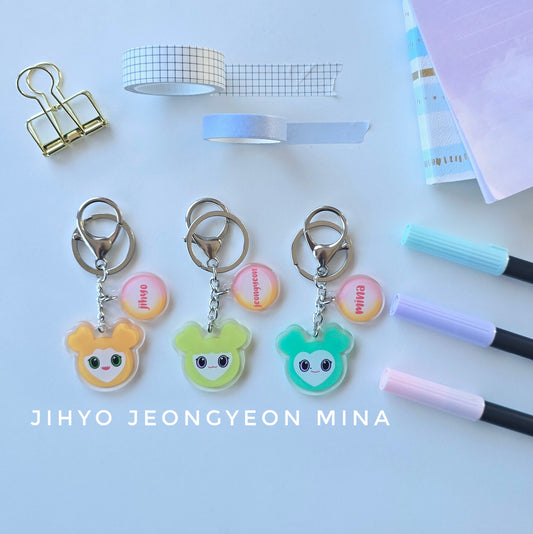 TWICE Lovelys Keychains