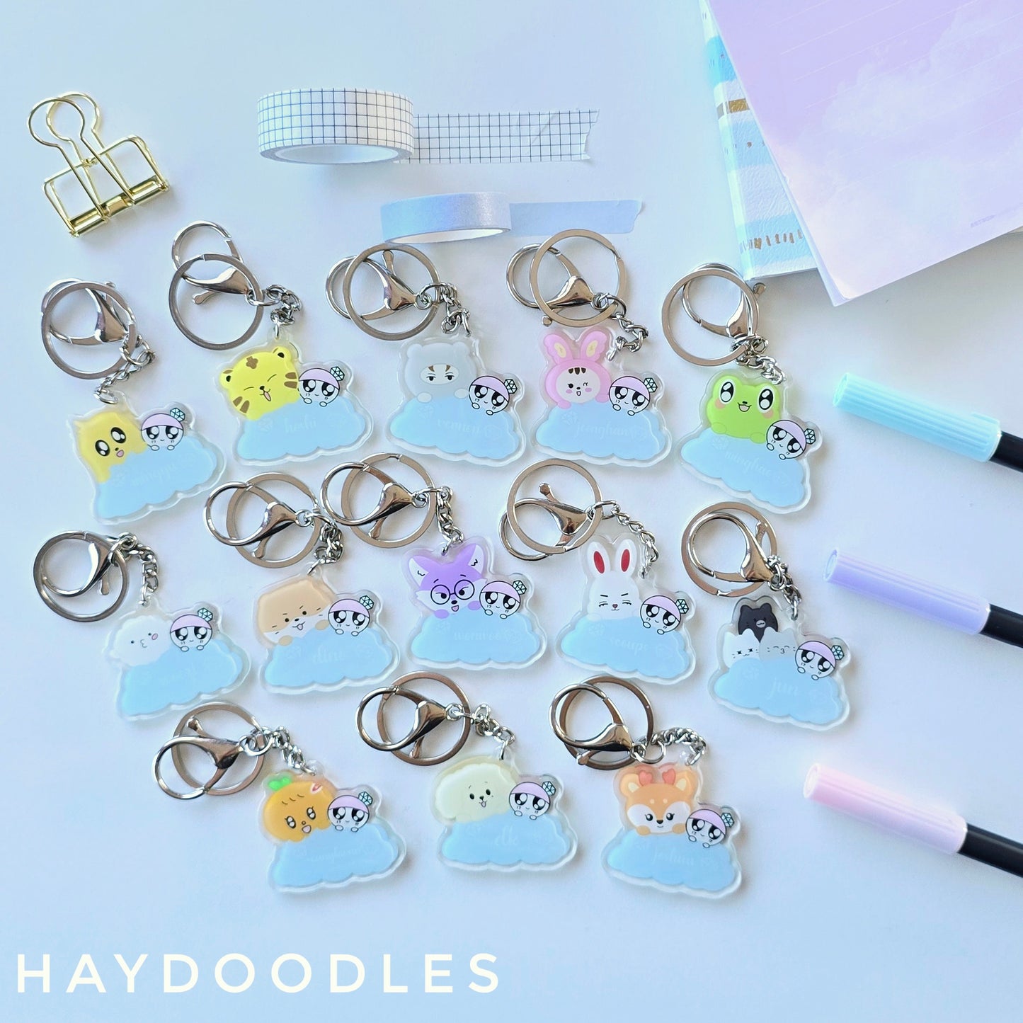 SVT Cloud Keychains