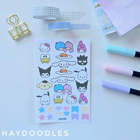 Sanrio Sticker Sheet