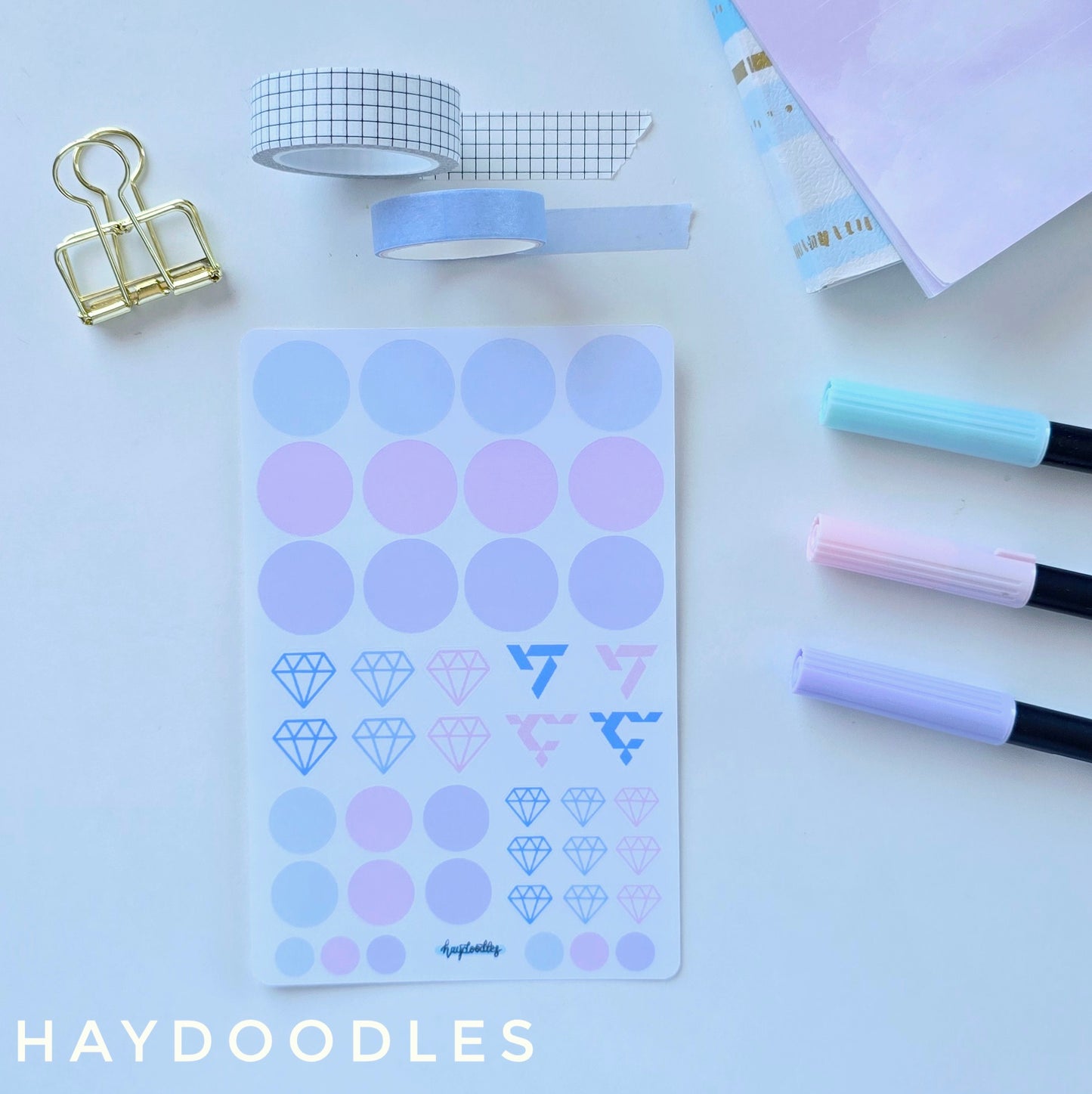 SVT Dotted Sticker Sheet