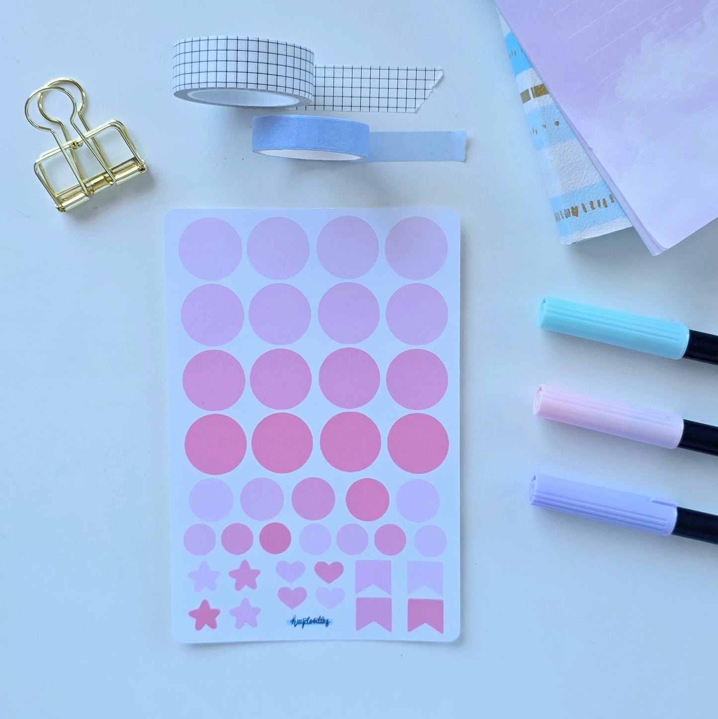 Dotted Sticker Sheets