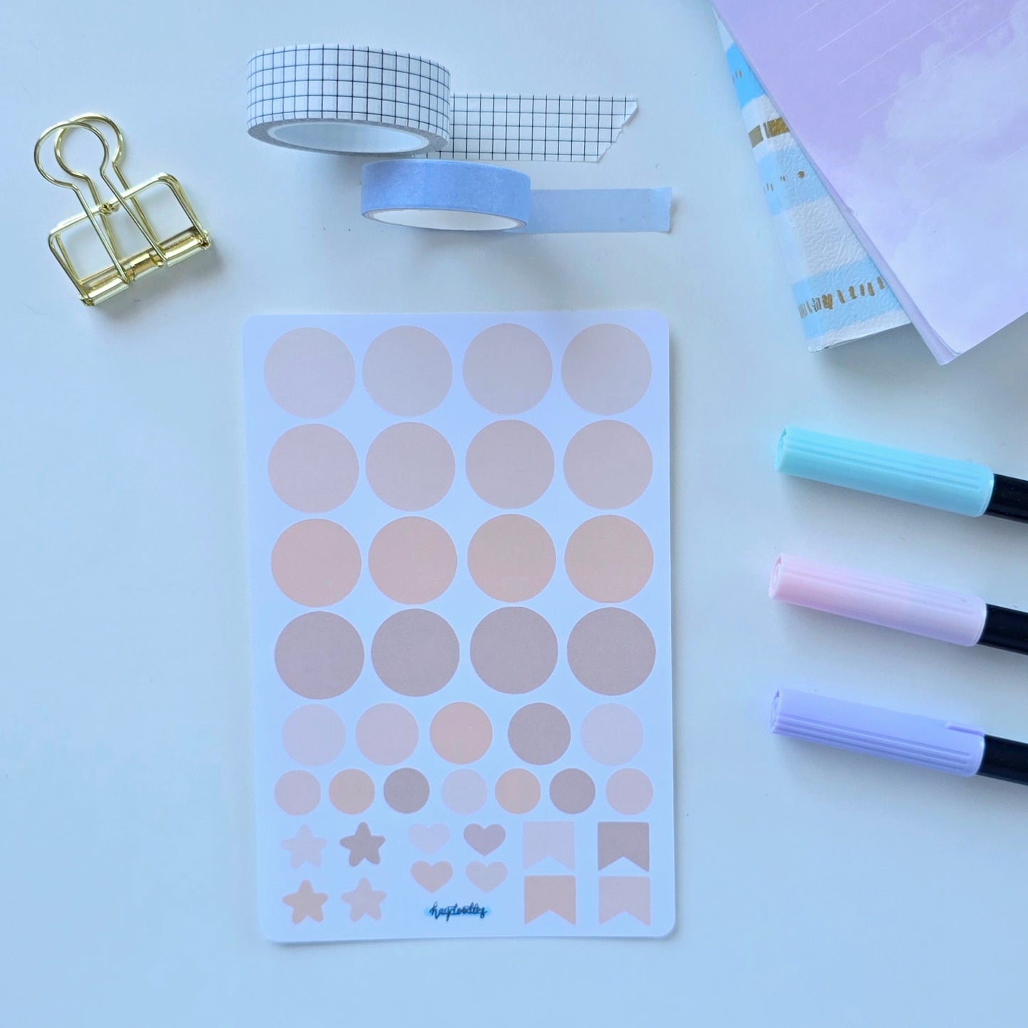 Dotted Sticker Sheets