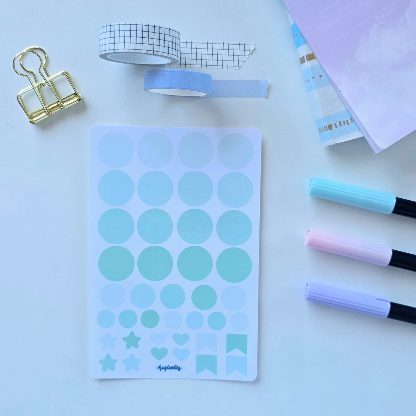Dotted Sticker Sheets