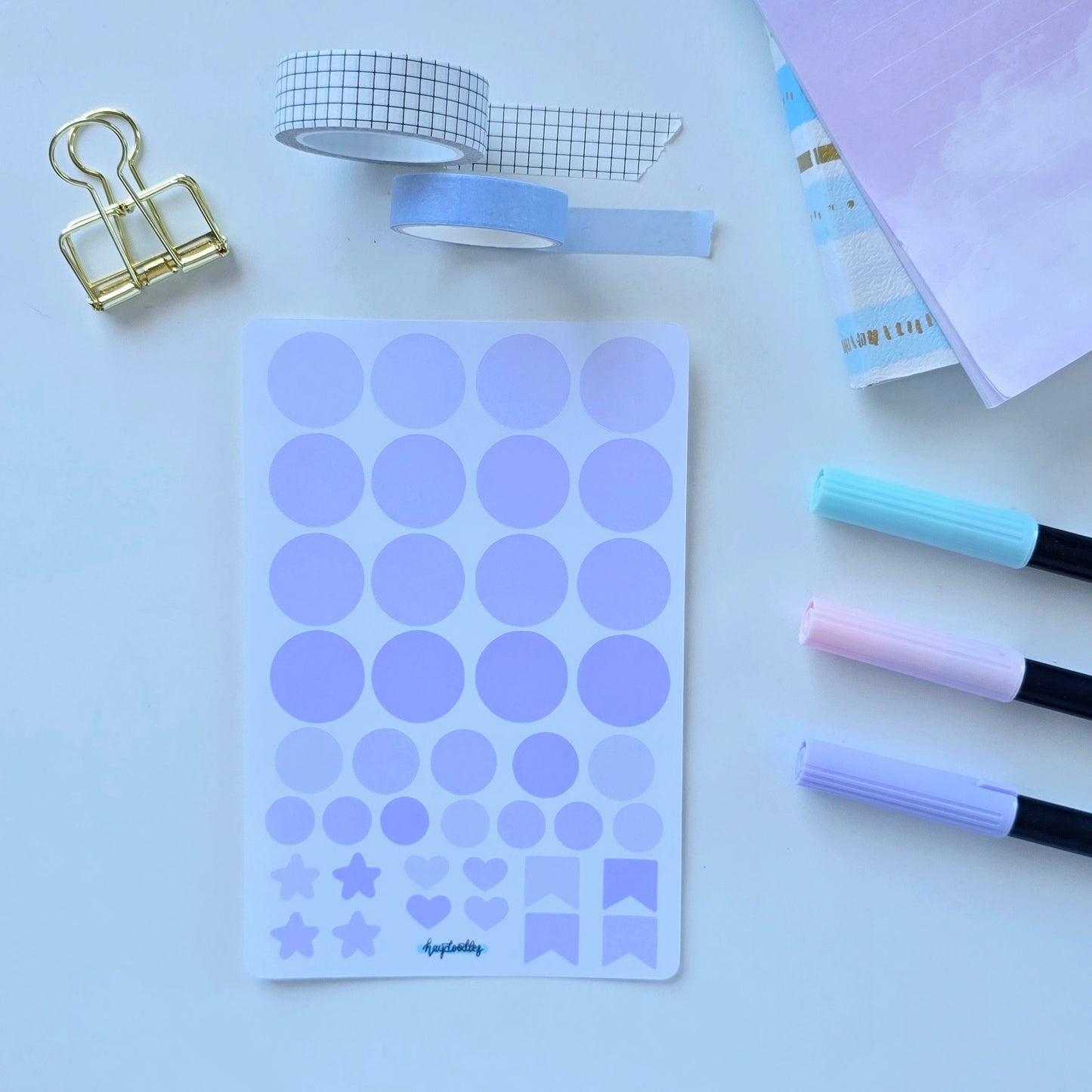 Dotted Sticker Sheets