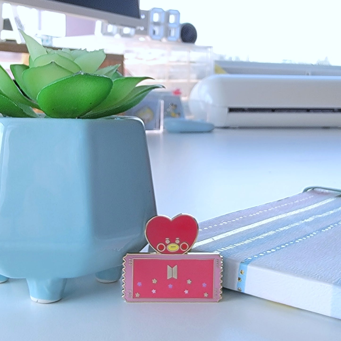 BTS Ticket Enamels