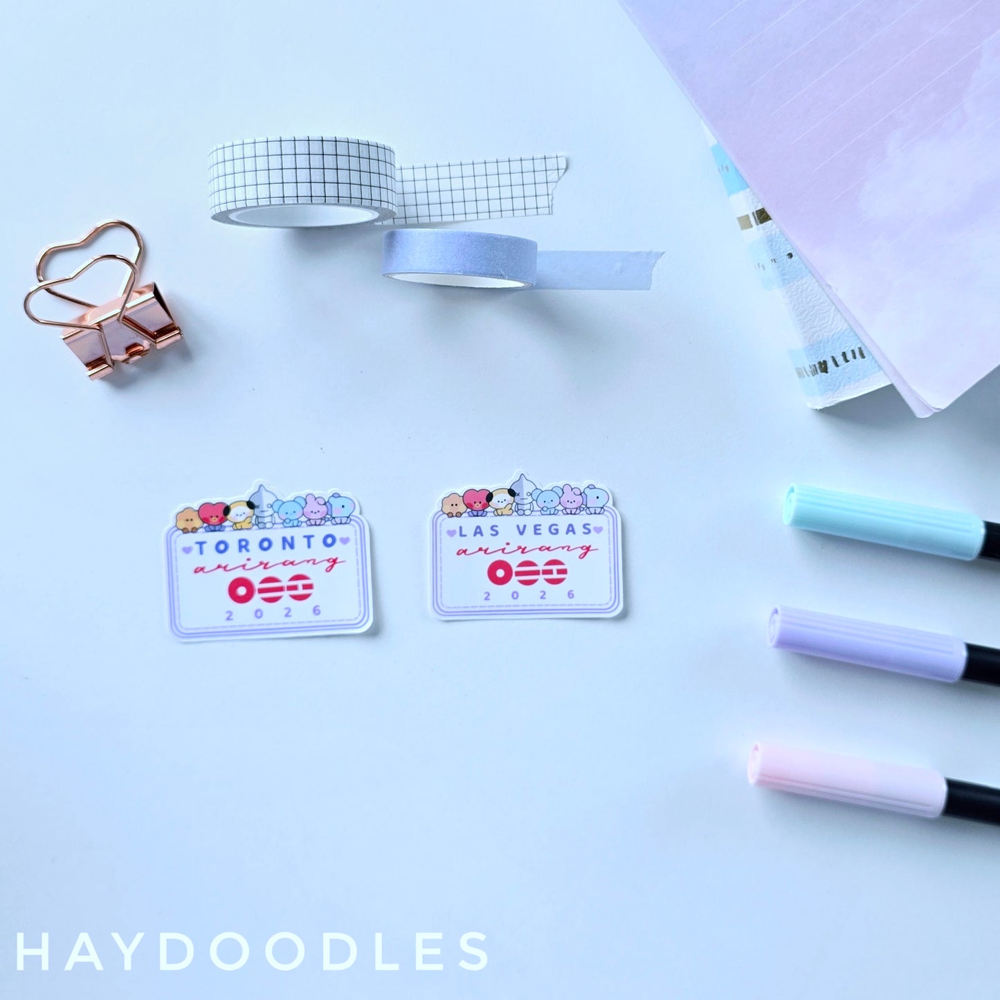 BTS:Arirang Tour Stickers