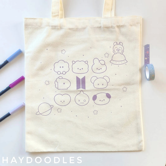 Bangtan Tote Bag